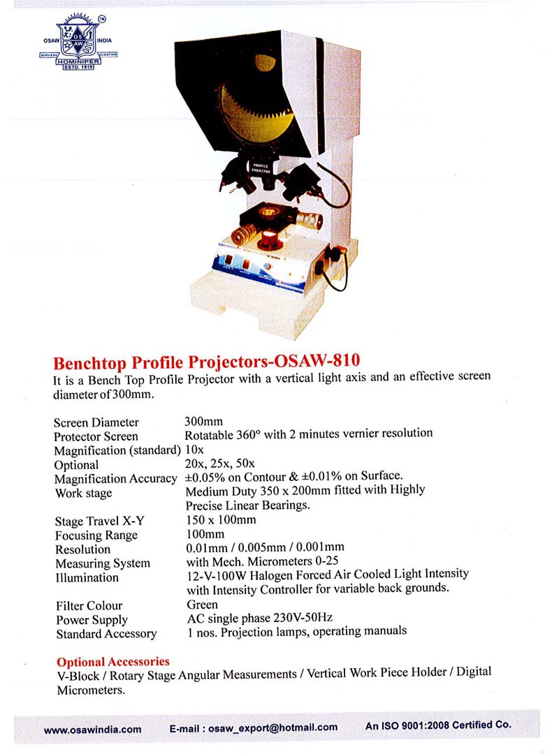 benchtop-profile-projector